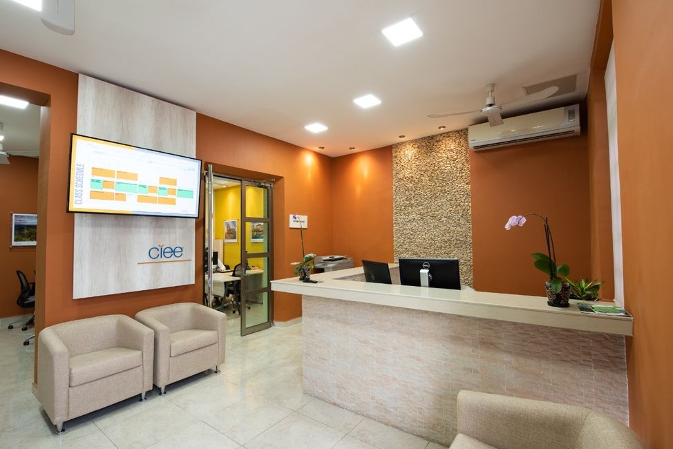 ciee yucatan reception area